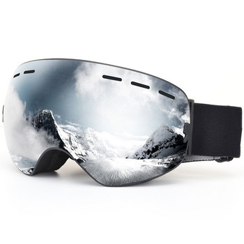 Мъже, жени UV400 ветроустойчиви ски очила, зимни против замъгляване, против отблясъци, ски очила, спорт на открито, сноуборд, моторни шейни, очила