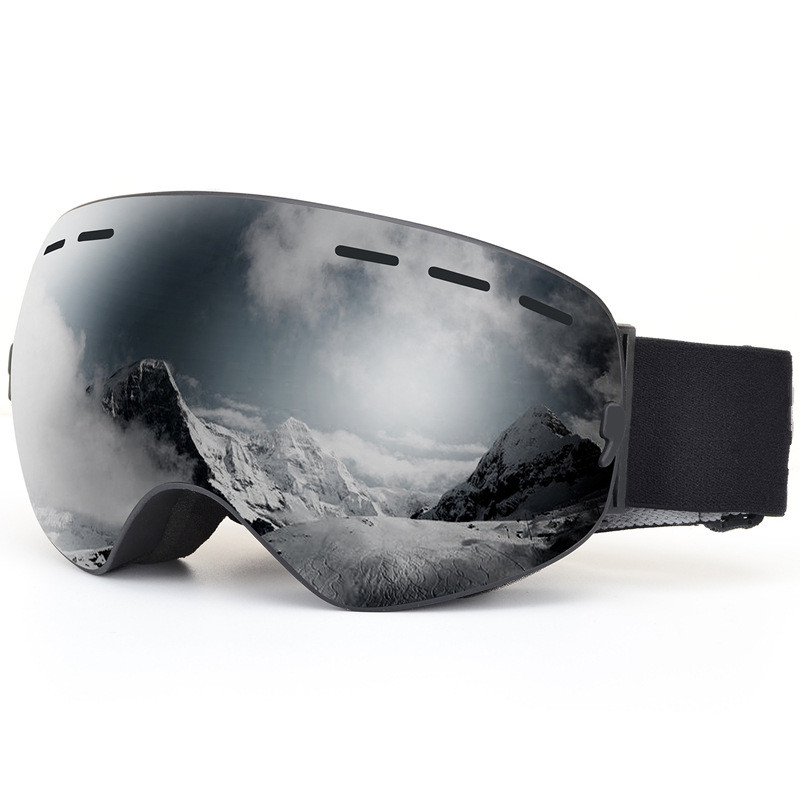 Férfi Női UV400 Szélálló Síszemüvegek Téli Páramentesítő Csillogásmentes Síszemüvegek Szabadtéri Sportok Snowboard Motorosszán Szemüvegek