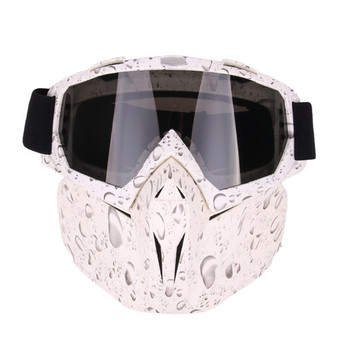 Зимни UV400 ветроустойчиви ски очила със сваляща се маска против замъгляване ски сноуборд очила открит моторни шейни мотоциклетни очила