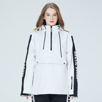 Επωνυμία Arctic Queen Γυναικεία κουκούλα για σκι Αδιάβροχο ανδρικό μπουφάν Snowboarding Hoodie Χειμερινό ζεστό παλτό Snow Jacket για άνδρες Γυναικεία