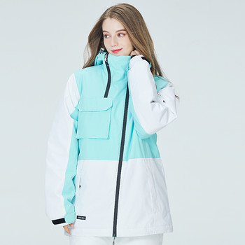 2022 Νέο γυναικείο ανδρικό μπουφάν για σκι Αδιάβροχο ανδρικό μπουφάν για Snowboarding Χειμερινό αναπνεύσιμο παλτό Snow Jacket Γυναικείο μπουφάν για σκι