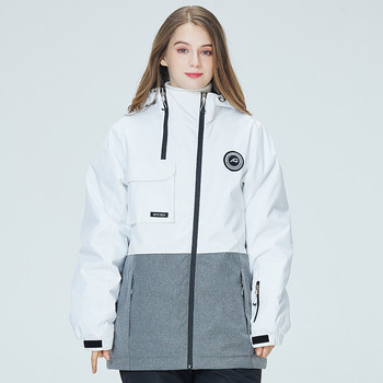 2022 Νέο γυναικείο ανδρικό μπουφάν για σκι Αδιάβροχο ανδρικό μπουφάν για Snowboarding Χειμερινό αναπνεύσιμο παλτό Snow Jacket Γυναικείο μπουφάν για σκι