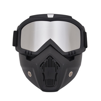Night Vision sí snowboard szemüvegek levehető maszkkal szélálló UV400 sí szemüveg maszk téli sport motoros szán szemüveg