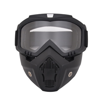 Night Vision sí snowboard szemüvegek levehető maszkkal szélálló UV400 sí szemüveg maszk téli sport motoros szán szemüveg