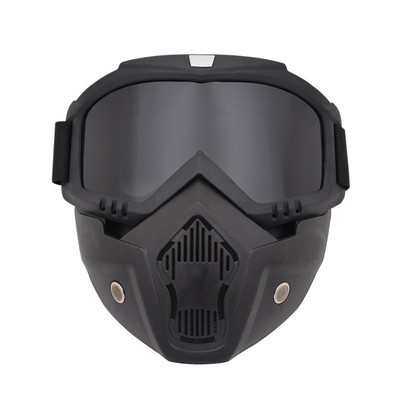 Night Vision sí snowboard szemüvegek levehető maszkkal szélálló UV400 sí szemüveg maszk téli sport motoros szán szemüveg
