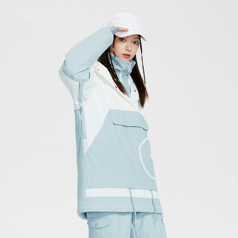 Naujos slidinėjimo striukės Moteriškos sportinės snieglenčių striukės Šiltas slidinėjimo kostiumas megztinis Viršūnės vandeniui atsparios slidinėjimo striukės su gobtuvu Žieminiai drabužiai