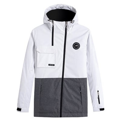 2022 m. snieglenčių striukė, vyriškas ir moteriškas slidinėjimo kostiumas žiemai, viengubas lauko, dvigubas šiltas pastorinimas