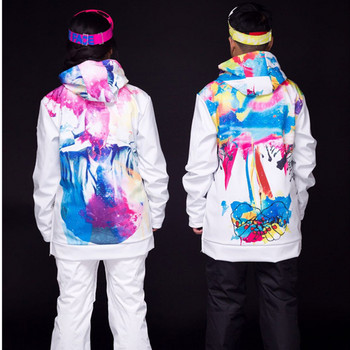 Παλτό χιονιού για άντρες και γυναίκες για εξωτερικούς χώρους Νέα αθλητικά ρούχα Snowboarding Skate Πεζοπορία ορειβασίας Hoodie αδιάβροχο αντιανεμικό μπουφάν