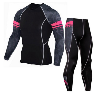 2022 m. naujas vyriškų terminių apatinių rinkinys „Ski Speed Dry“ šiltas apatinis trikotažas Kompresinės pėdkelnės pagrindinio sluoksnio vilnos žieminiai terminiai apatiniai