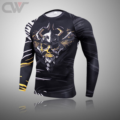 Зимно висококачествено ново термобельо Мъжки комплекти бельо 3D Spartan Compression Ski Sweat Бързосъхнещо мъжко термобельо