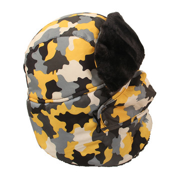Goexplore Snow Cap Thicken Masked full cover Winter camouflage Cap Sport Outdoor Camping Turing Ski Hat For Men Women