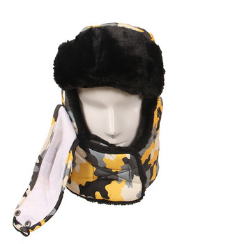 Goexplore Snow Cap Thicken Masked full cover Winter camouflage Cap Sport Outdoor Camping Turing Ski Hat For Men Women