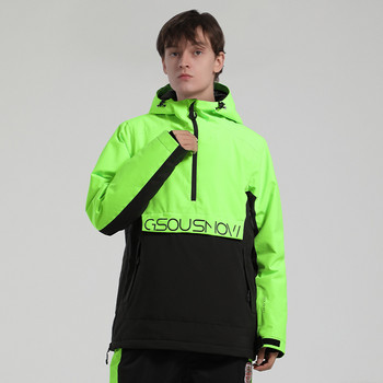 2022 Νέα μπλουζάκια μπουφάν για σκι Ανδρικά αθλητικά μπουφάν για σνόουμπορντ με ζεστή ραφή αντιανεμική αδιάβροχη φόρμα σκι Παλτό