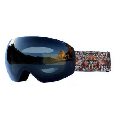 Nerasojantys slidinėjimo akiniai Aukštos kokybės slidinėjimo akiniai Nauji vėjui atsparūs lauko sportiniai akiniai nuo saulės Unisex dideli sferiniai akiniai