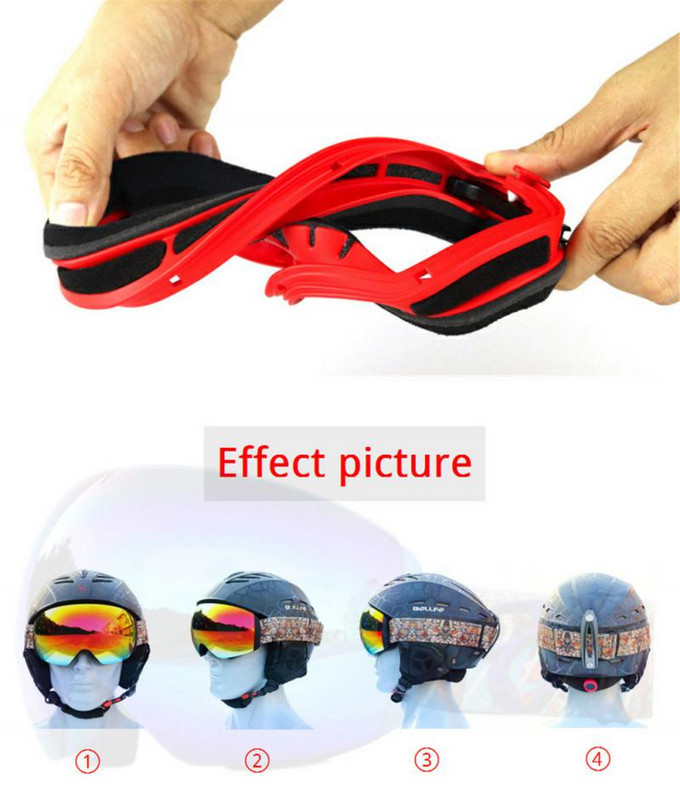 Nerasojantys slidinėjimo akiniai Aukštos kokybės slidinėjimo akiniai Nauji vėjui atsparūs lauko sportiniai akiniai nuo saulės Unisex dideli sferiniai akiniai