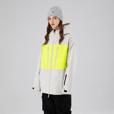 2022 Zimska skijaška jakna Ženska vanjska jakna za snowboard Vjetrootporna skijaška odjeća Prozračna odjeća za planinarenje Jakna s kapuljačom Topli gornji dio