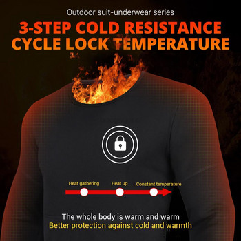 Θερμαινόμενα Θερμικά Εσώρουχα Ανδρικά Χειμερινά Ζεστά Ρούχα Γυναικεία Ηλεκτρικά Θερμαντικά Μπουφάν Βαμβακερό Παντελόνι Ποδηλατικό Μπουφάν Φθινοπωρινό Παντελόνι Σετ