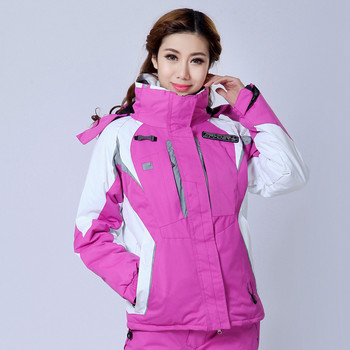 Γυναικείο μπουφάν για σκι Υψηλής ποιότητας αντιανεμικό αδιάβροχο χειμερινό μπουφάν για σκι και σνόουμπορντ Γυναικείο ζεστό αθλητικό παλτό για εξωτερικούς χώρους