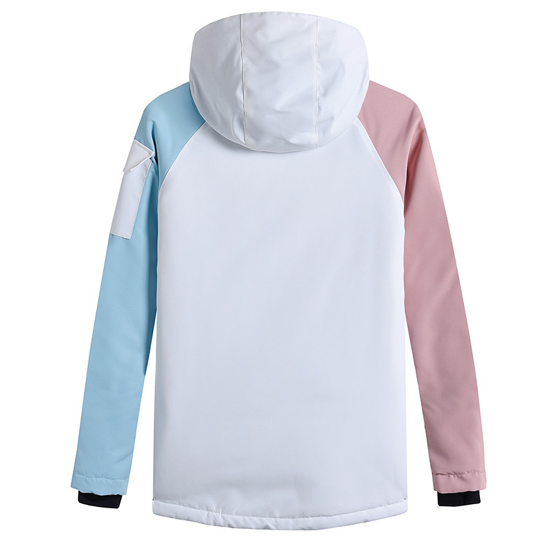 Zimska skijaška jakna za muškarce i žene za parove Vjetrootporna topla prozračna majica s kapuljačom Kaput otporan na hladnoću i habanje