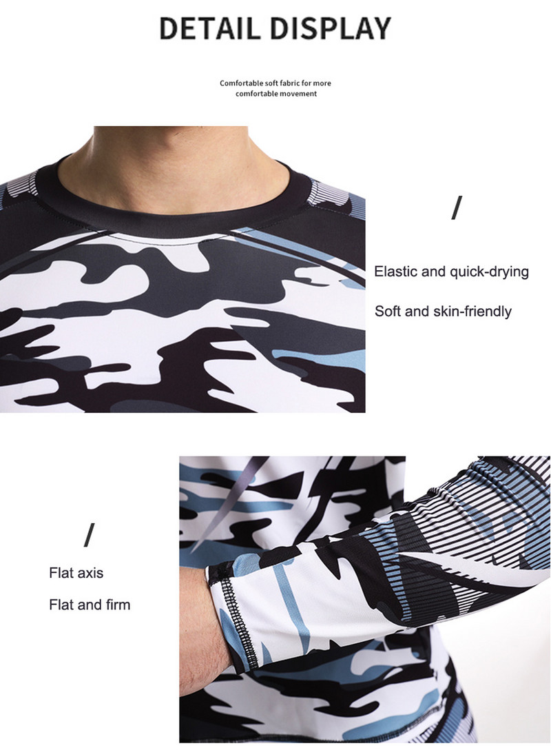 Žiemos vyriškų šiluminių apatinių komplektas Motociklų slidinėjimo pagrindo sluoksnis šilti bėgimo marškinėliai ir viršutiniai apatiniai vyriški apatinių slidinėjimo kostiumai