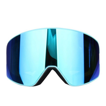 Родител Дете Ски очила REVO Покритие UV400 Професионални двойни лещи против замъгляване за мъже Жени Снежни очила Спорт на открито Ски