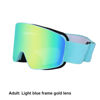 Slidinėjimo akiniai tėvams REVO Coating UV400 Profesionalūs dvigubi nerasojantys lęšiai vyrams Moteriški akiniai Sniego akiniai Lauke Sportinis Slidinėjimas