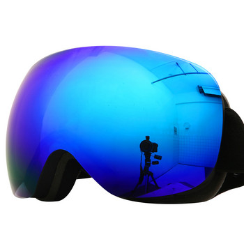 ROBESBON Γυαλιά σκι διπλής στρώσης Αντιθαμβωτική UV400 Μη πορώδης επίστρωση φακών REVO Ανδρικά γυαλιά χιονιού Γυαλιά χιονιού για υπαίθριο αθλητικό σκι