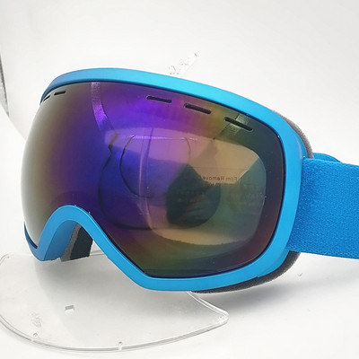 ROBESBON slidinėjimo akiniai Dvisluoksniai nuo rasojimo UV400 Profesionali REVO danga Vyriški Moteriški Sniego akiniai Lauko Sportas Slidinėjimas