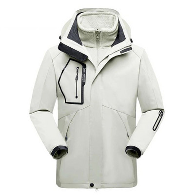 Ski Wear Γυναικεία Χειμωνιάτικα Σετ κουκούλα για σκι αδιάβροχα αντιανεμικά 3 σε 1 μπουφάν για σκι Snowboard ένδυση