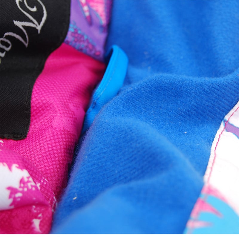 Ski Jacket Thicken New 2022 print meleg termikus vízálló szélálló kapucnis felsőruházat snowboard téli kabát nőknek
