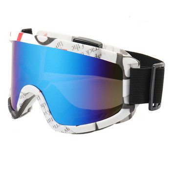Ски очила против замъгляване Очила за сноуборд за сняг Очила за моторни шейни Спорт на открито Ски Googles Зима Мъже Жени Очила за сняг Колоездене