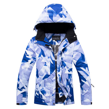 Νέο χοντρό ζεστό γυναικείο κοστούμι σκι Αδιάβροχο αντιανεμικό σκι Snowboarding σακάκι παντελόνι σετ Γυναικεία χειμερινά κοστούμια χιονιού