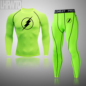 2021, lenjerie de corp termică pentru bărbați, set de trening cu compresie elastică de iarnă, costum de schi Long Johns, costume termice sportive respirabile