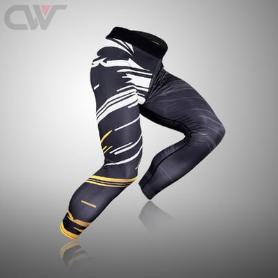 Мъжко ски термобельо Компресионен спортен костюм Чорапогащи за фитнес Тренировка Джогинг Спортен комплект за бягане Рашгард за мъже Анцуг