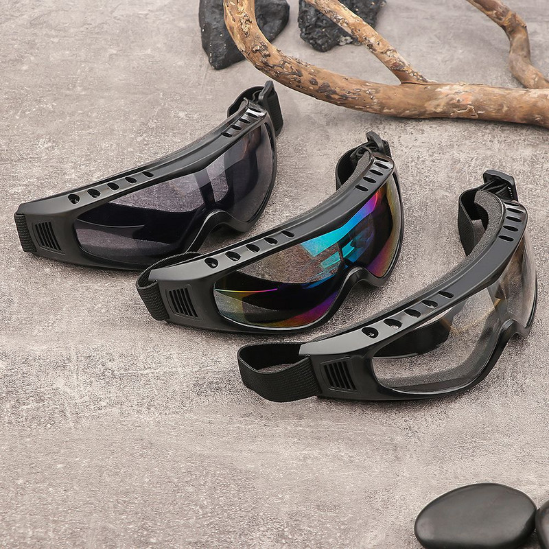 Žieminiai MTB lauko dviračiai, snieglenčių akiniai