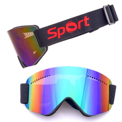 Lauko apsauga nuo UV spindulių žiemos snieglenčių apsauga nuo rūko slidinėjimo akiniai Slidinėjimo kaukė Jojimo akiniai nuo vėjo