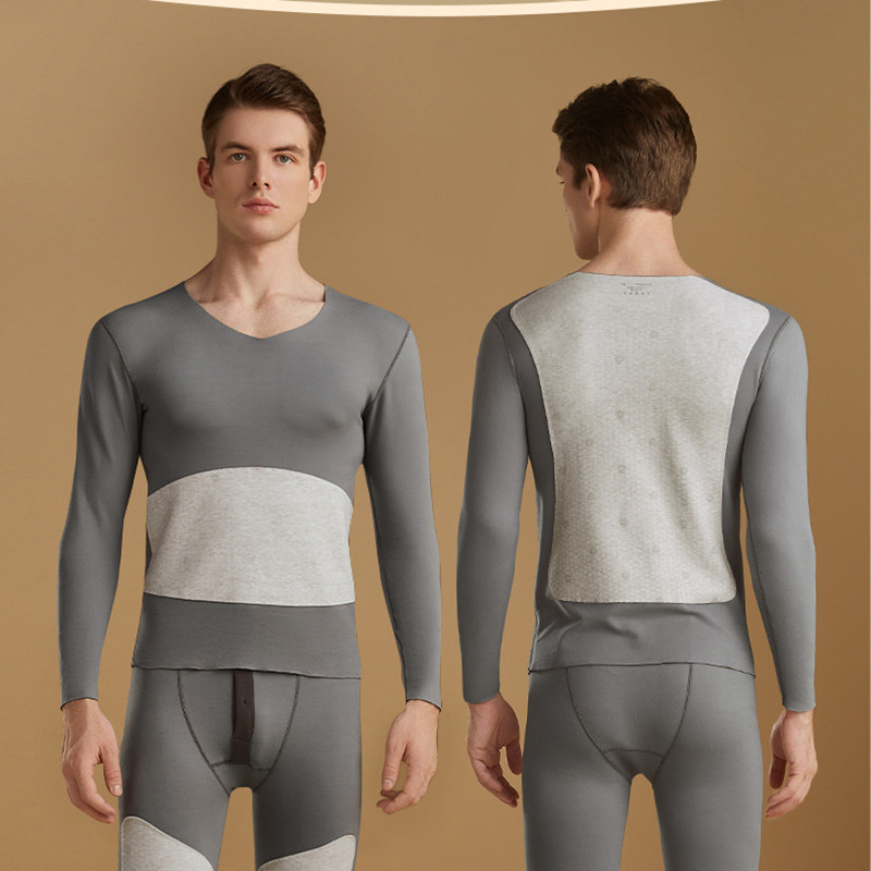 Rudens žiema moterims Vyriški šiluminiai apatiniai šilti kelnių kostiumas apvalia kaklą dvipusis šlifuotas besiūlis apatinis slidinėjimo apatinių drabužių rinkiniai