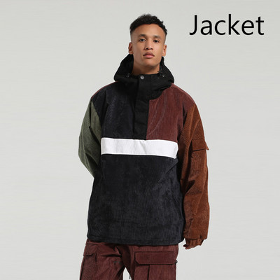 2023 m. Naujos žieminės viršutinės slidinėjimo striukės Velvetas lauko sportinis snieglenčių kostiumas vyrams, moteriškas, šilti drabužiai su gobtuvu, vėjui atsparus vandeniui atsparus paltas