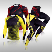 Slidinėjimo apatiniai kostiumai Vyriški kvėpuojantys Wicking Snieglenčių slidinėjimo apatiniai marškinėliai Kelnės žiemos lauko sportui slidinėjimo terminis rinkinys