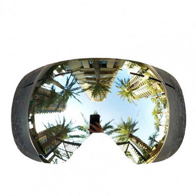 1 vnt. HX06 slidinėjimo akinių lęšis, dvisluoksnis, patogus sniego aklumui atsparus UV apsauga, snieglenčių akinių lęšių keitimas