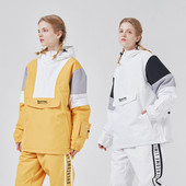 Nauja slidinėjimo striukė Vyriška Moteriška sniego gobtuvas lauke Žieminė sniego striukė Vėjui atspari vandeniui kvėpuojanti snieglenčių paltai Moteriška sniego apranga