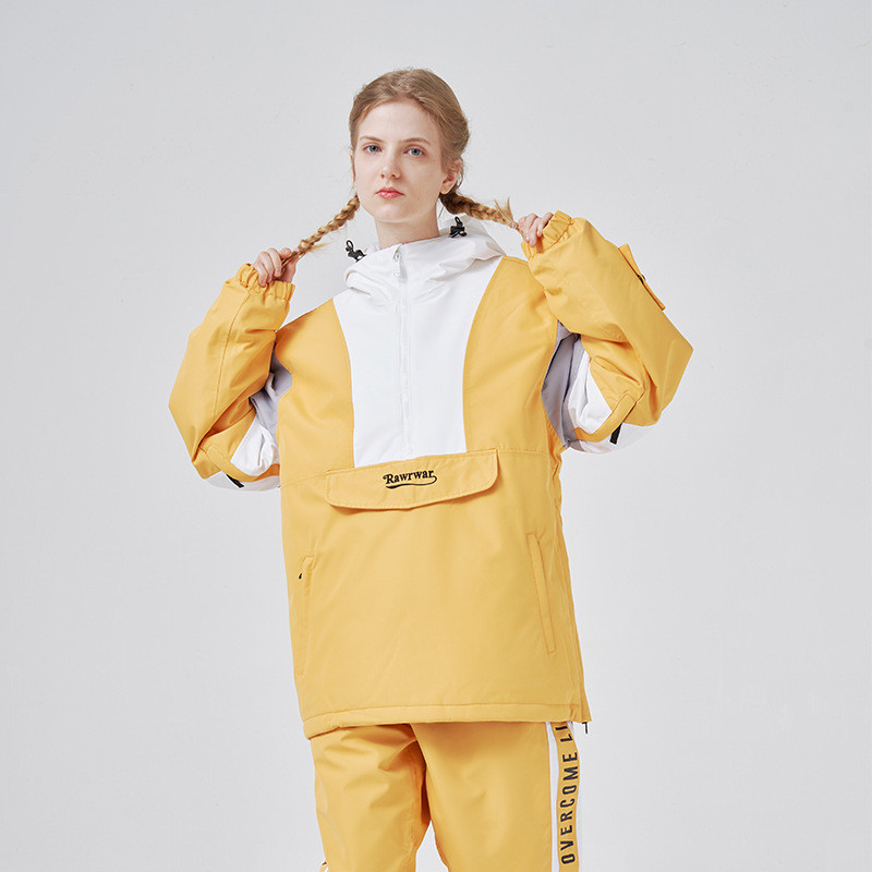 Nauja slidinėjimo striukė Vyriška Moteriška sniego gobtuvas lauke Žieminė sniego striukė Vėjui atspari vandeniui kvėpuojanti snieglenčių paltai Moteriška sniego apranga