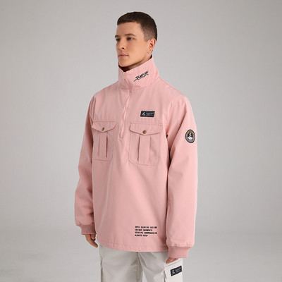 2022 m. nauja slidinėjimo striukė, viršutinė moteriška apykakle, lauko snieglenčių striukė Vyriška paminkštintas terminis slidinėjimo kostiumas, atsparus vėjui, vandeniui atsparus žieminis paltas