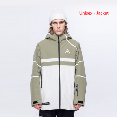 Jachetă de schi, nouă, de iarnă, femei, bărbați, sport, jachetă de snowboard, îngroșată, cu glugă termică.