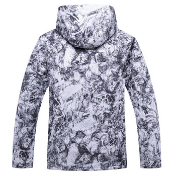 -30 ποιοτικά Camouflage Ανδρικά ρούχα 10 K Ski Αδιάβροχο αδιάβροχο χειμωνιάτικο μπουφάν για σνόουμπορντ