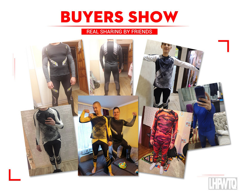 Žiemos slidinėjimo terminiai slidinėjimo apatinių komplektai Vyriški sportiniai kostiumai Kompresiniai Mma Rashgard Vyriški bėgimo kostiumai Sportiniai kostiumai Ilgi Johns