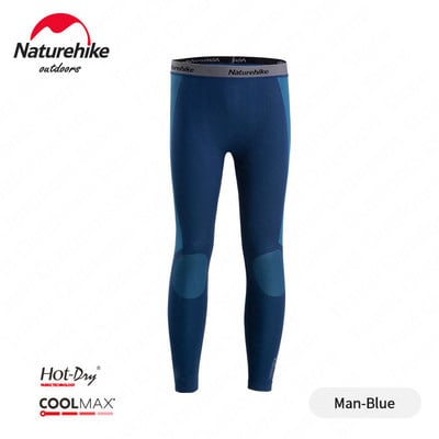 Naturehike žiemos unisex lauko sportui slidinėjimo apatiniai Greitai džiūstantys kempingo apatiniai kvėpuojantys šilumai turistiniai apatiniai
