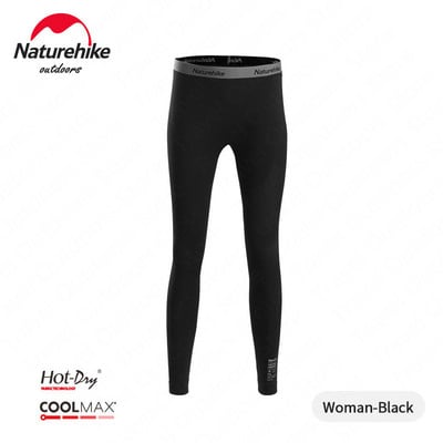 Naturehike žiemos unisex lauko sportui slidinėjimo apatiniai Greitai džiūstantys kempingo apatiniai kvėpuojantys šilumai turistiniai apatiniai