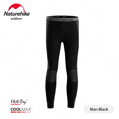 Naturehike žiemos unisex lauko sportui slidinėjimo apatiniai Greitai džiūstantys kempingo apatiniai kvėpuojantys šilumai turistiniai apatiniai