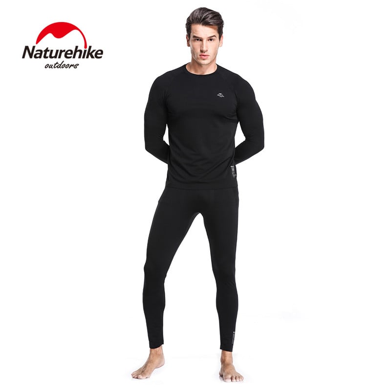 Naturehike žiemos unisex lauko sportui slidinėjimo apatiniai Greitai džiūstantys kempingo apatiniai kvėpuojantys šilumai turistiniai apatiniai